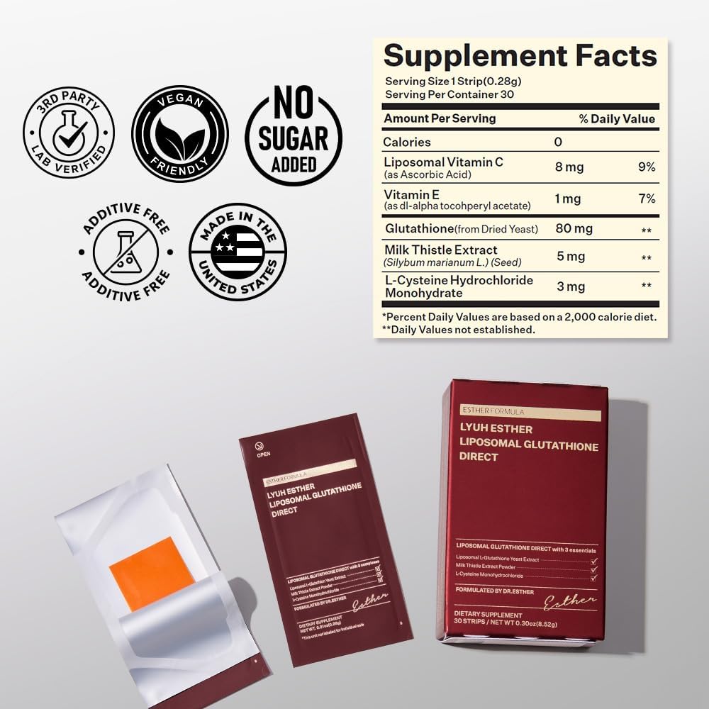 ESTHER FORMULA Glutathione Strips